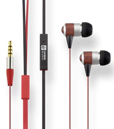 Natural Wood High Fidelity Earphone