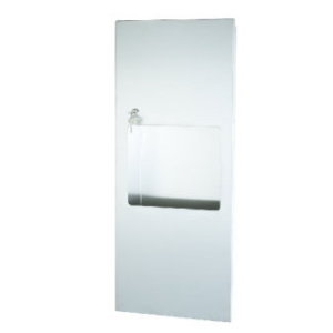 Recessed Stainless Steel Paper Towel Dispenser