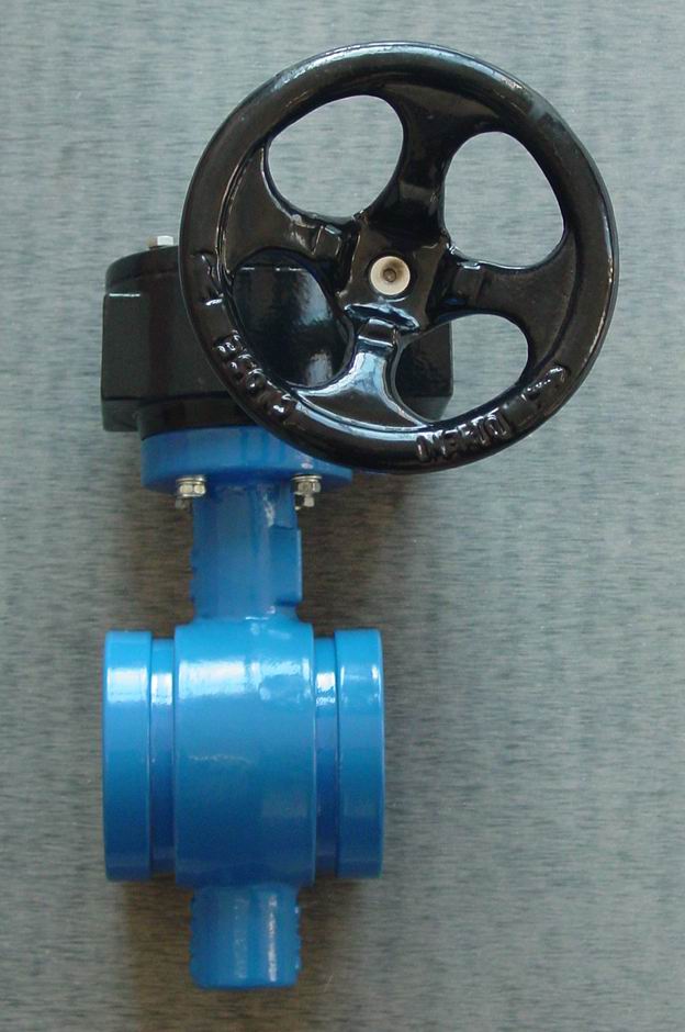 Grooved Butterfly Valve