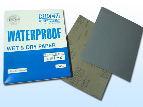 C34p Waterproof Abrasive Paper