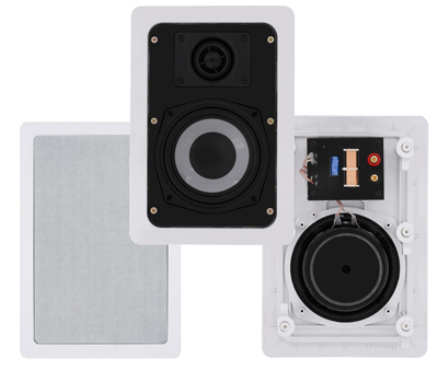 130mm (5.25 inches)In Wall speakers to create  inchestinny-sounding inches background music from the living environment.