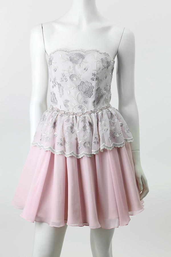 Ladies Strapless Cocktail Dress