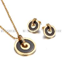 Sell Jewelry Geometric statement necklace Gold Circle pendant jewelry