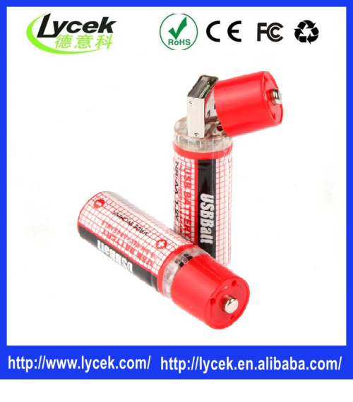 Aa Rechargeable Usb Cell Battery