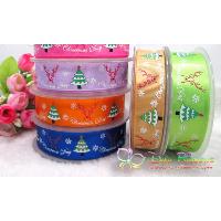 Sell Christmas tree printed ribbon