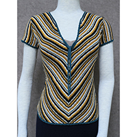 V Neck Border PO