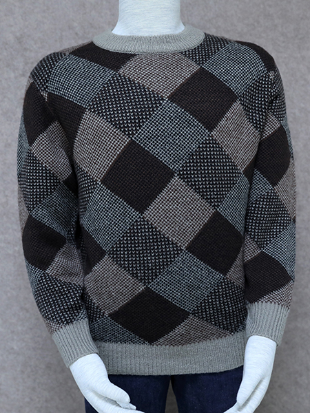 Jacquard Crew Neck PO