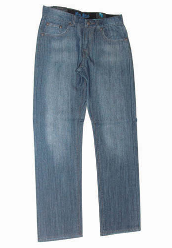Men's Jeans in Mercerised Fabric