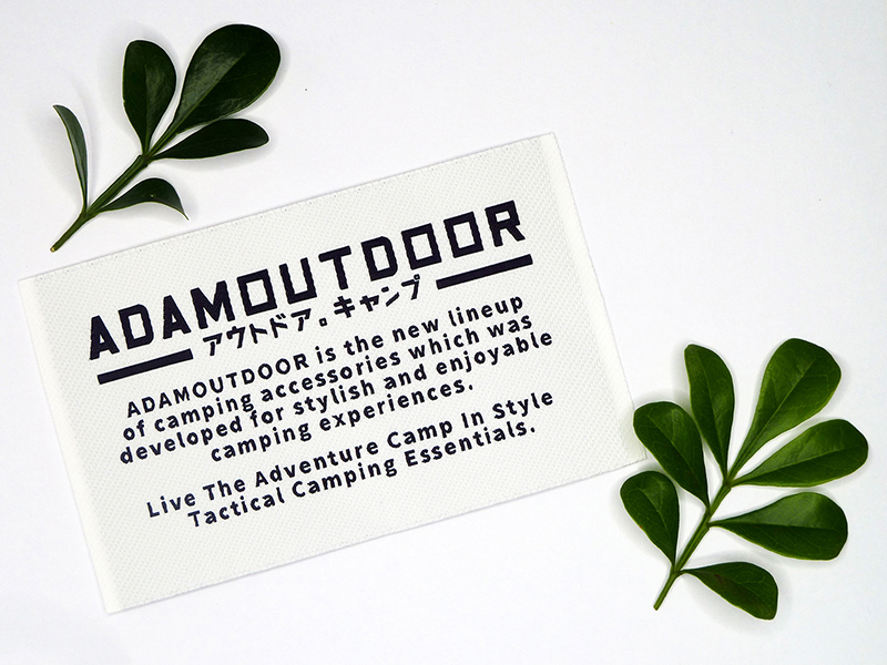 Semi-Satin Woven Label