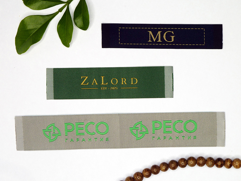 Semi-Satin Woven Label