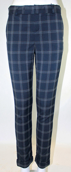 Woven Easy Wear Plaid Pants