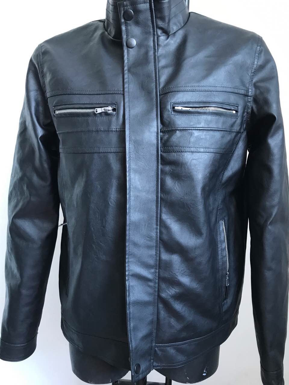 Men's Imitation Leather Jacket