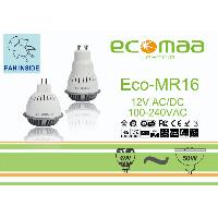 Ecomaa Led Mr16 With Fan Inside