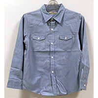 Christmas Plus Size Boy's Cotton Discount Price Long Sleeve Woven Shirt