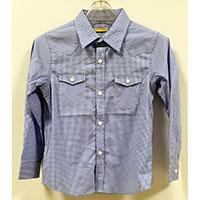 X'mas OEM & ODM Formal Boy's Cotton Long Sleeve Woven Shirt