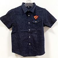 Better Kid's Summer 100% Cotton Smart Denim Short Sleeve Casual Shirt