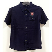 New 2018 Kid's 100% Cotton Denim Short Sleeve School Uniform