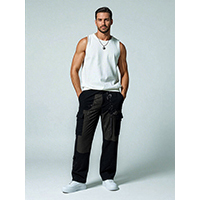 Young Mens Mercerized Imported Cotton Durable Vest Underwear