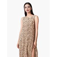 Women's Digital Leopard Print Cooling Touch Woven Dress