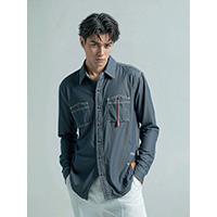 Men's Tencelviscose Cotton Denim Shirt
