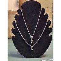 Jewelry Jewellery And Accessory Mechanical Vacuum Plating Stainless Steel Necklace With Logo Pendant