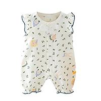 New Born Baby Cute Pattern Anit-Bacterial Cotton Jumper