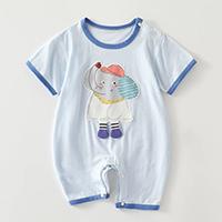 Toddler Carton Print Anit-Bacterial Cotton Jumper