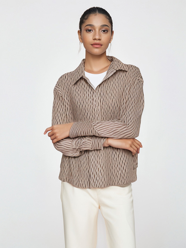 Ladies Tencel Viscose Cotton Soft Touch Quick Dry Blouse Shirt