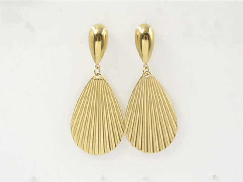 Jewelry Jewellery And Accessory Handcraft Vacuum Plating Stainless Steel Earring