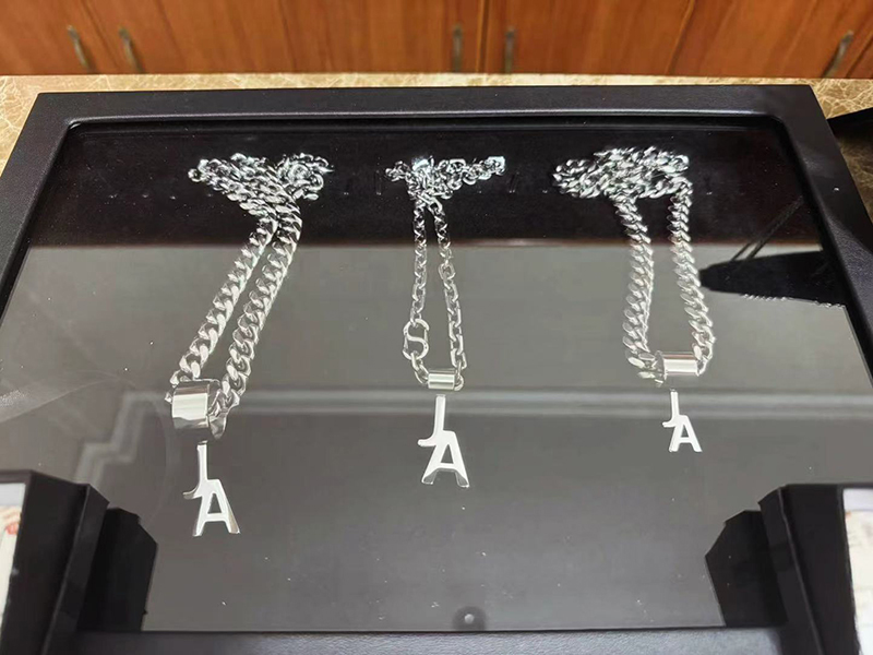 Jewelry Jewelleryand Accessory Mechanical Vacuum Plating Stainless Steel Necklace With Pendant