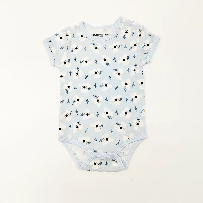 New Born Baby Cute Pattern Anit-Bacterial Cotton Jumper