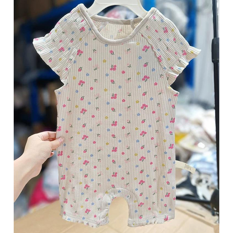 New Born Baby Cute Pattern Anit-Bacterial Cotton Jumper