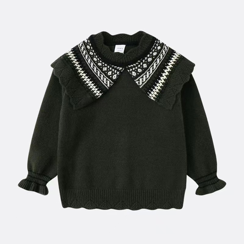 Pretty Girls 100 Wool Comfortable Knitted Pullover