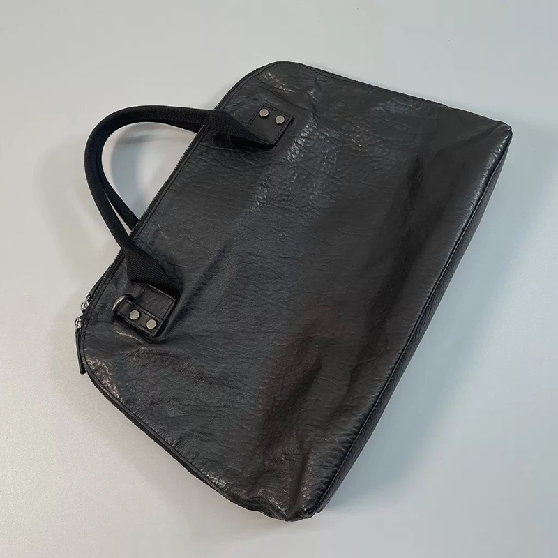 Office Real Leather Bag With Lap Top Compartment