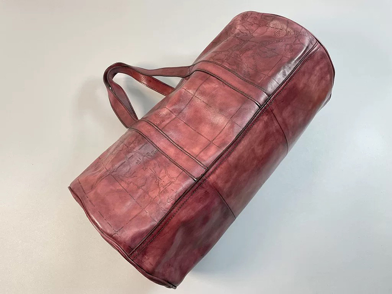 Real Leather With Spray Anitque Color Big Capacity Sac