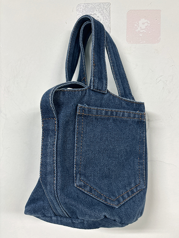 Classic Denim Wash Causal Bag