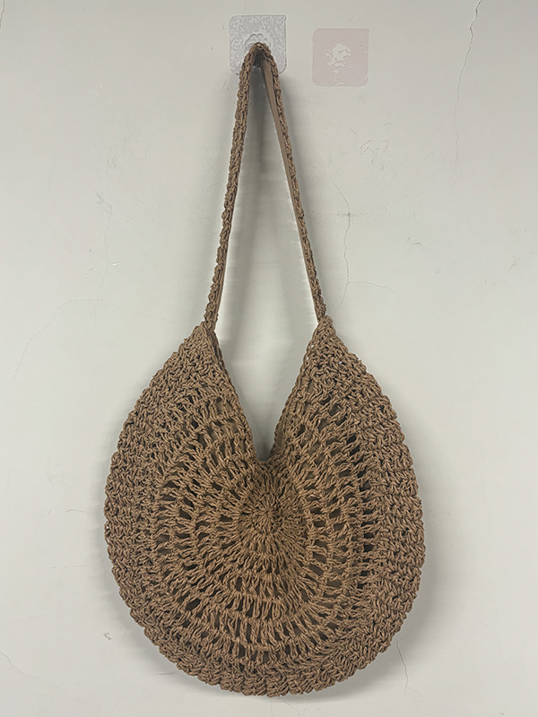 Hand Crotchet Hemp Knitted Bag
