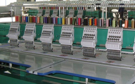 Sell Flat Embroidery Machine(11 Heads)