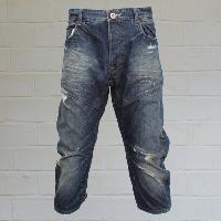 Sell Men's denim 3/4 length shorts