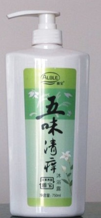 Alble 750ml Han Grass Raises Skin Shower Gel ( Five Clear Taste Itch )