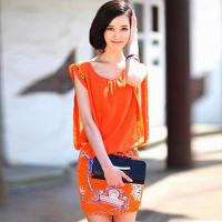Sell Fashion New Style Ladies Chiffon Shift Dress