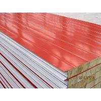 Metal Rock Wool Sandwich Roof Panel Wall Panel / Rockwool Panel