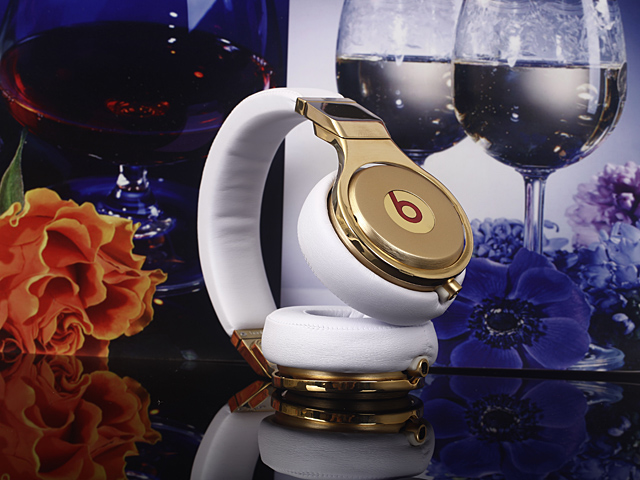 Sell High Quality And Stereo Monster Beats Gold Pro Headphones In Black/white