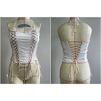 LADIES' KNITTED CORSET
