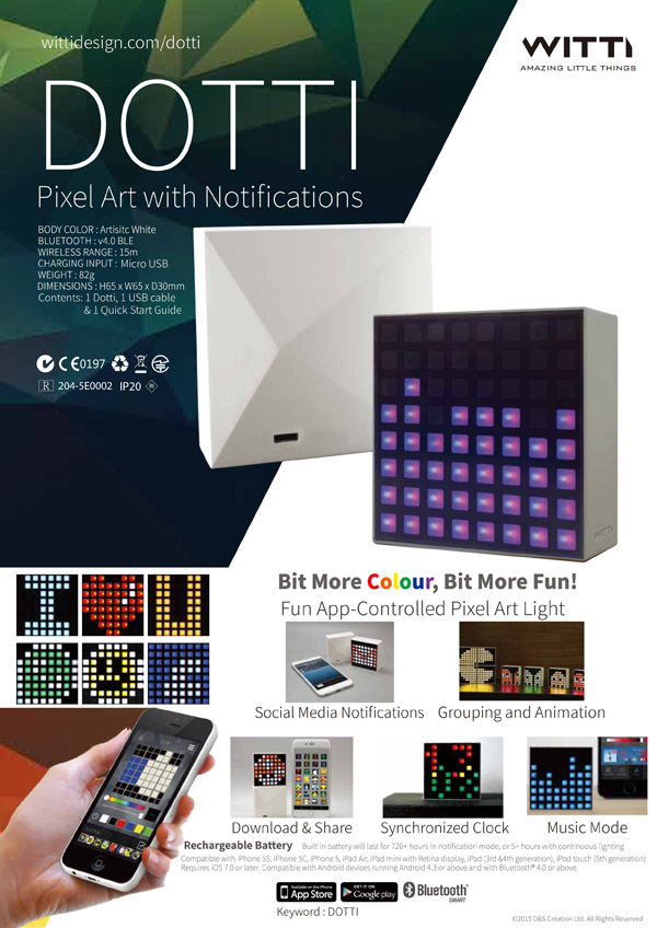 Pixel Art with Notification