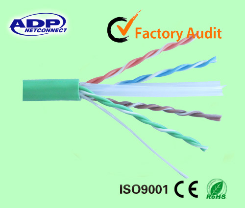 23awg 4 Pairs Utp Cat6a Lan Cable 500mhz