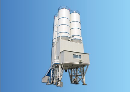 Earth-fiendly HZS 25 concrete mixing plant
