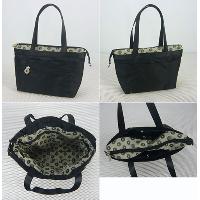 Nylon Waterproof Zipper Top Closure With Rubber Puller Simple Small Handbag