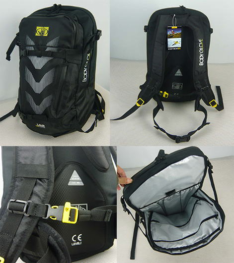 25L Polyester Black With Waistband Padded Shoulder Straps Backpack