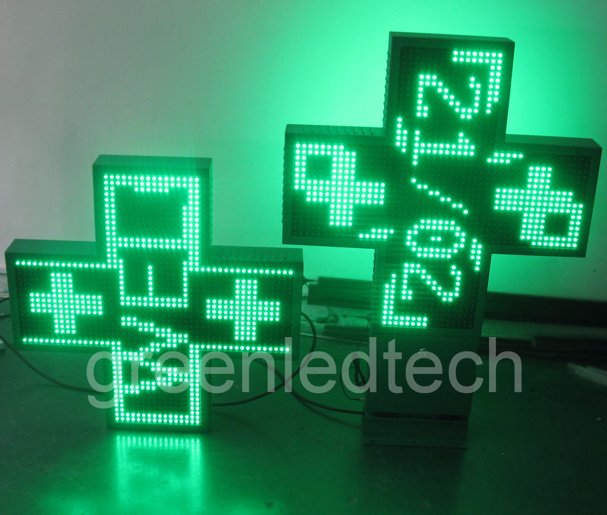 Sell LED Pharmacy Cross Display 800x800
